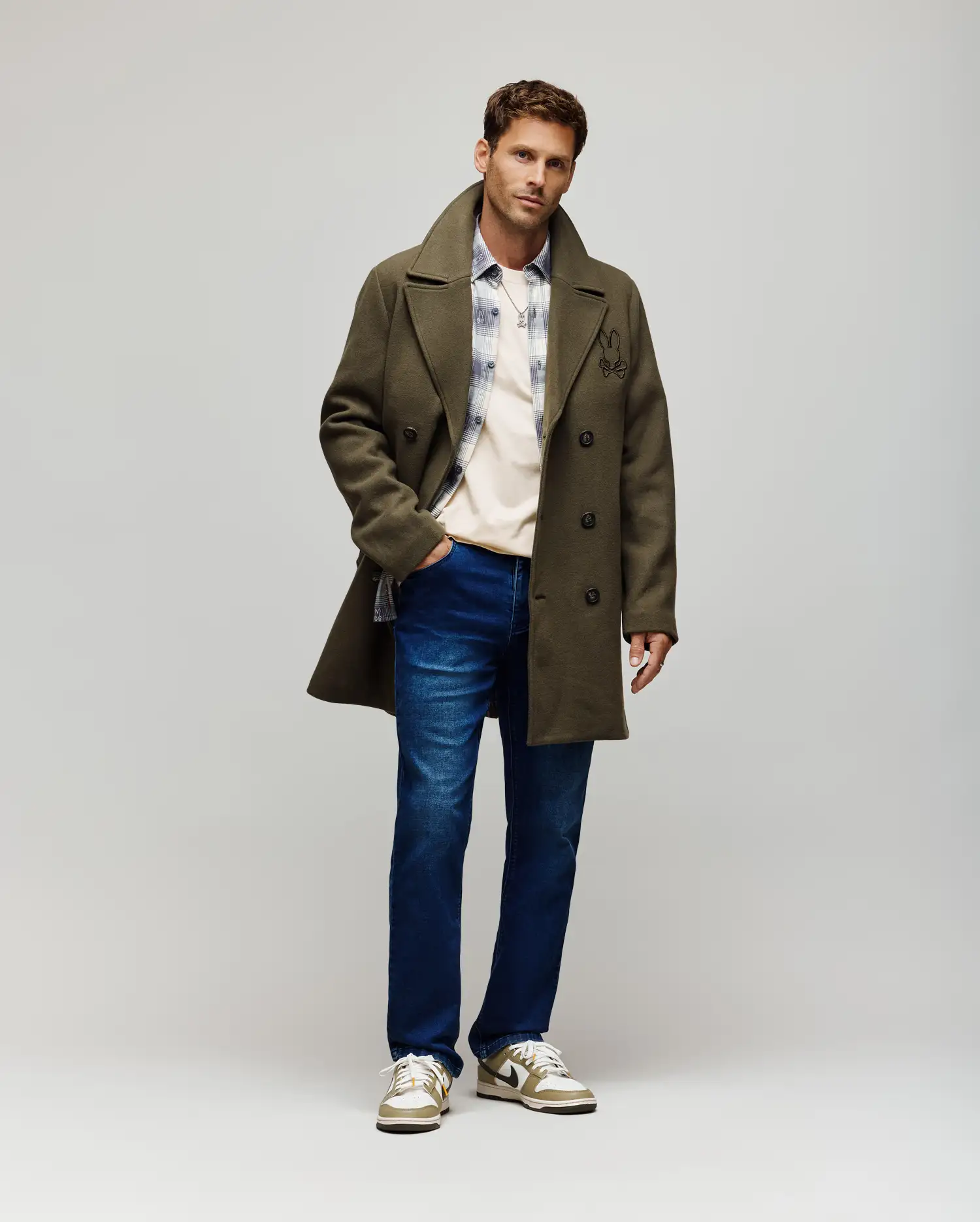 MENS ACE KNIT STRAIGHT LEG DENIM PANT - MB0600012 - Image 5