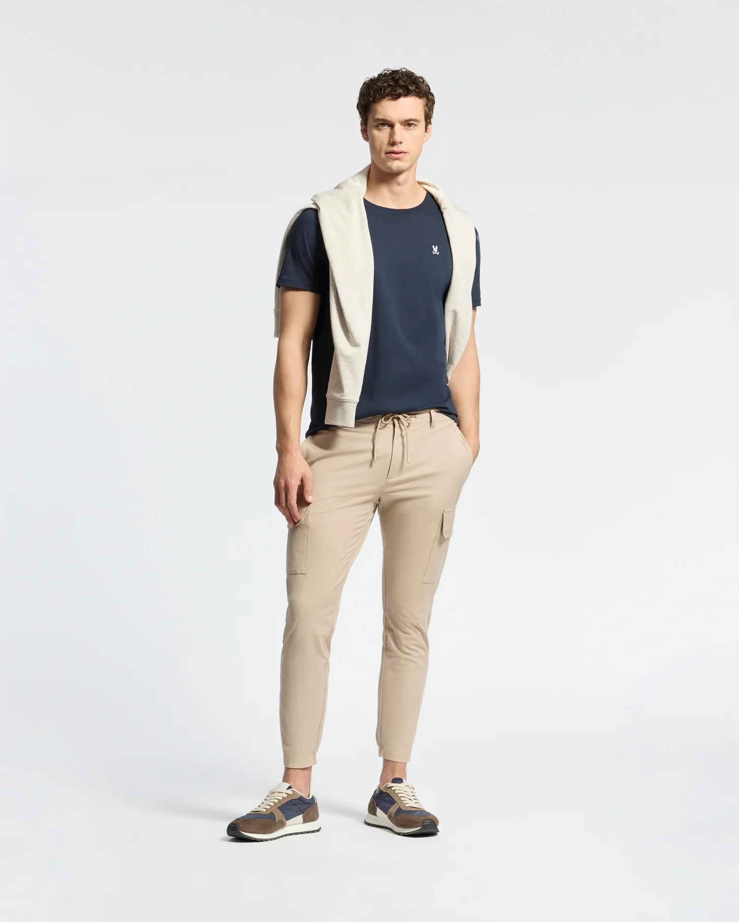 MENS CLASSIC CREW NECK TEE - B6U014CRPC - Image 6