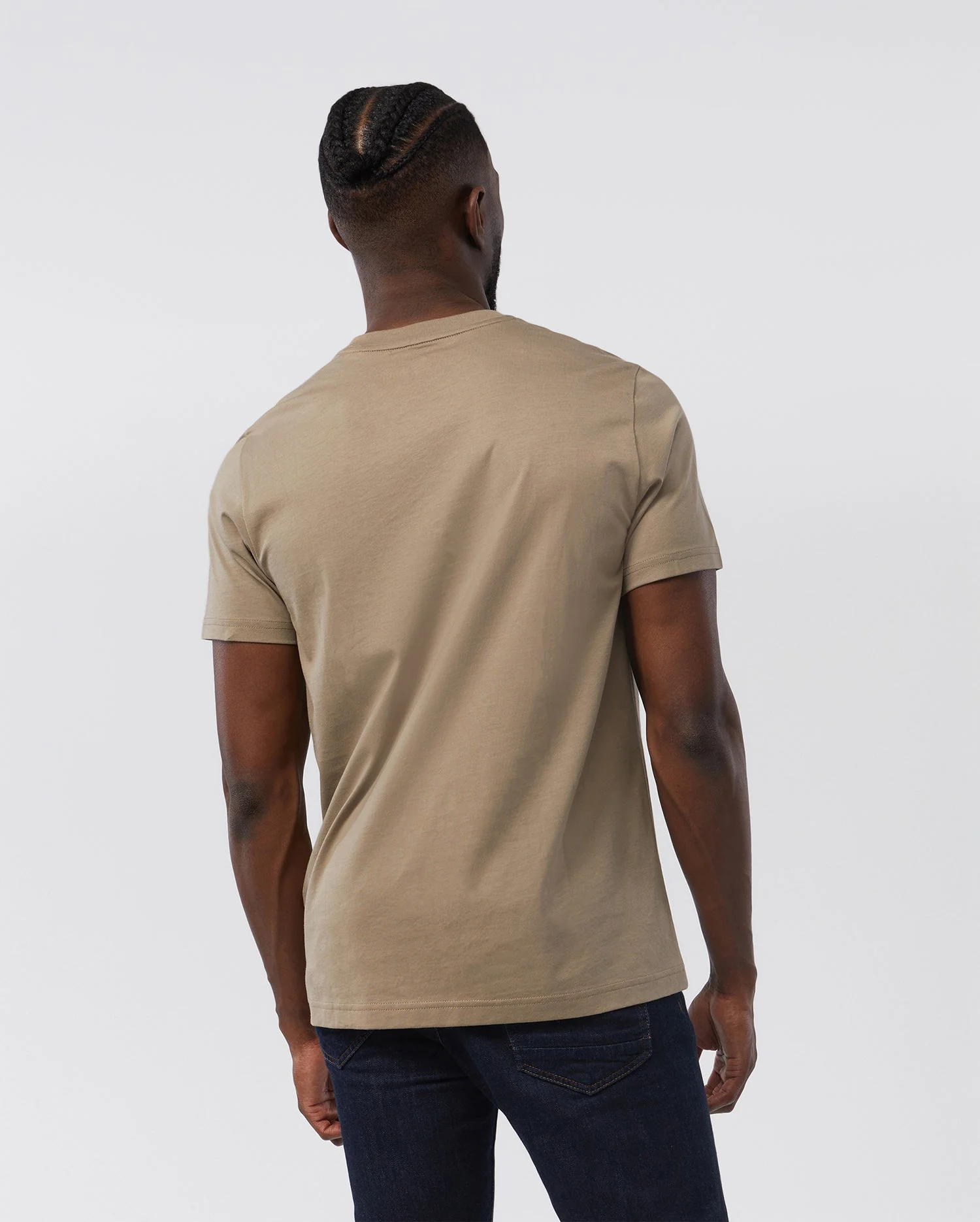 MENS CLASSIC CREW NECK TEE - B6U014CRPC - Image 6