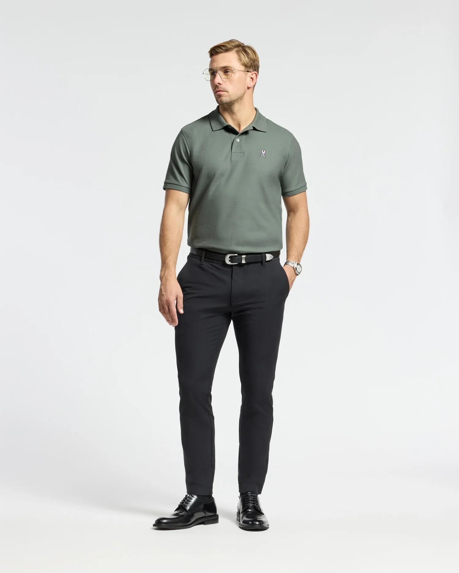 MENS CLASSIC PIQUE POLO SHIRT - B6K001B200 - Image 7