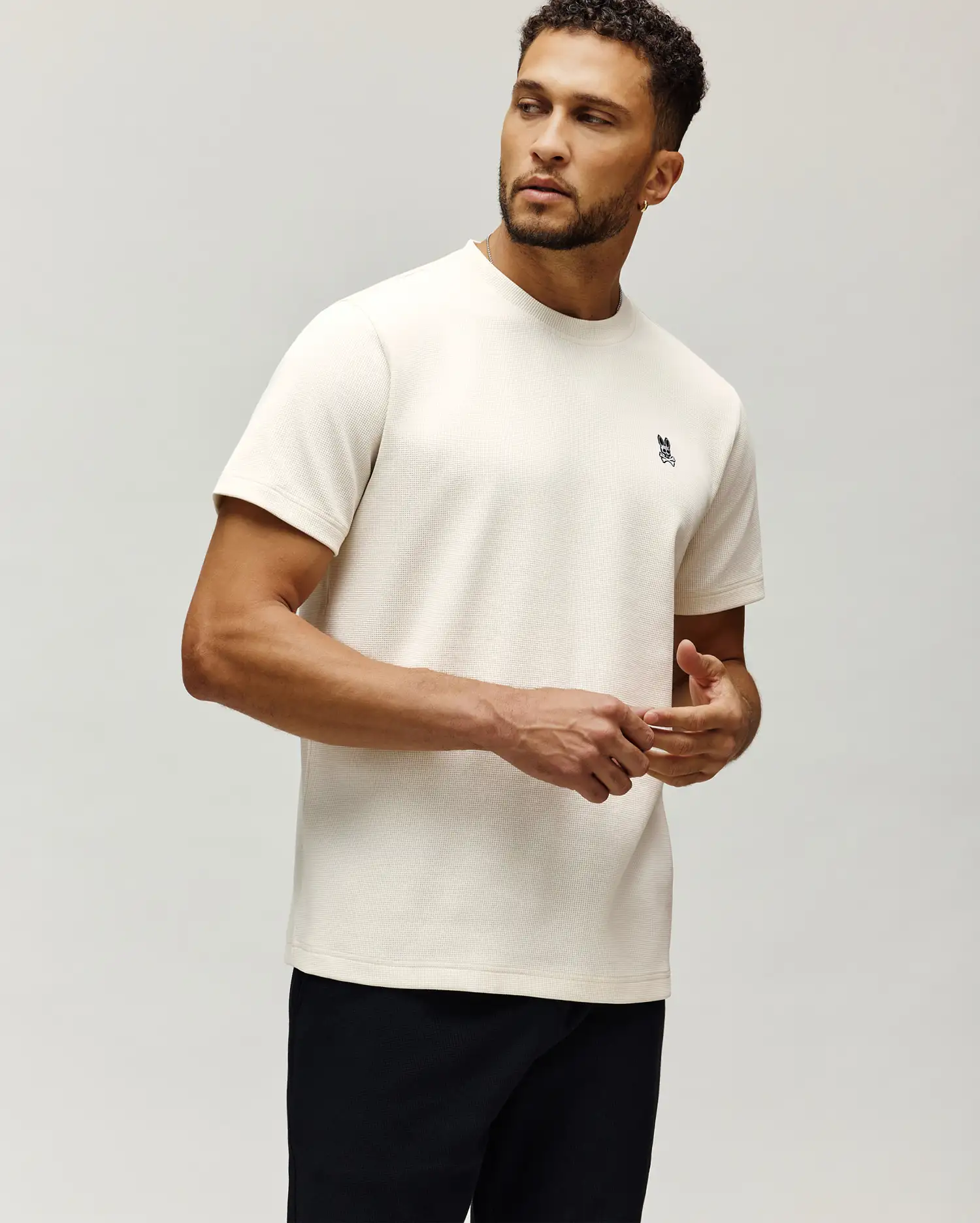 MENS MAXTON WAFFLE TEE - MT0200325 - Image 3