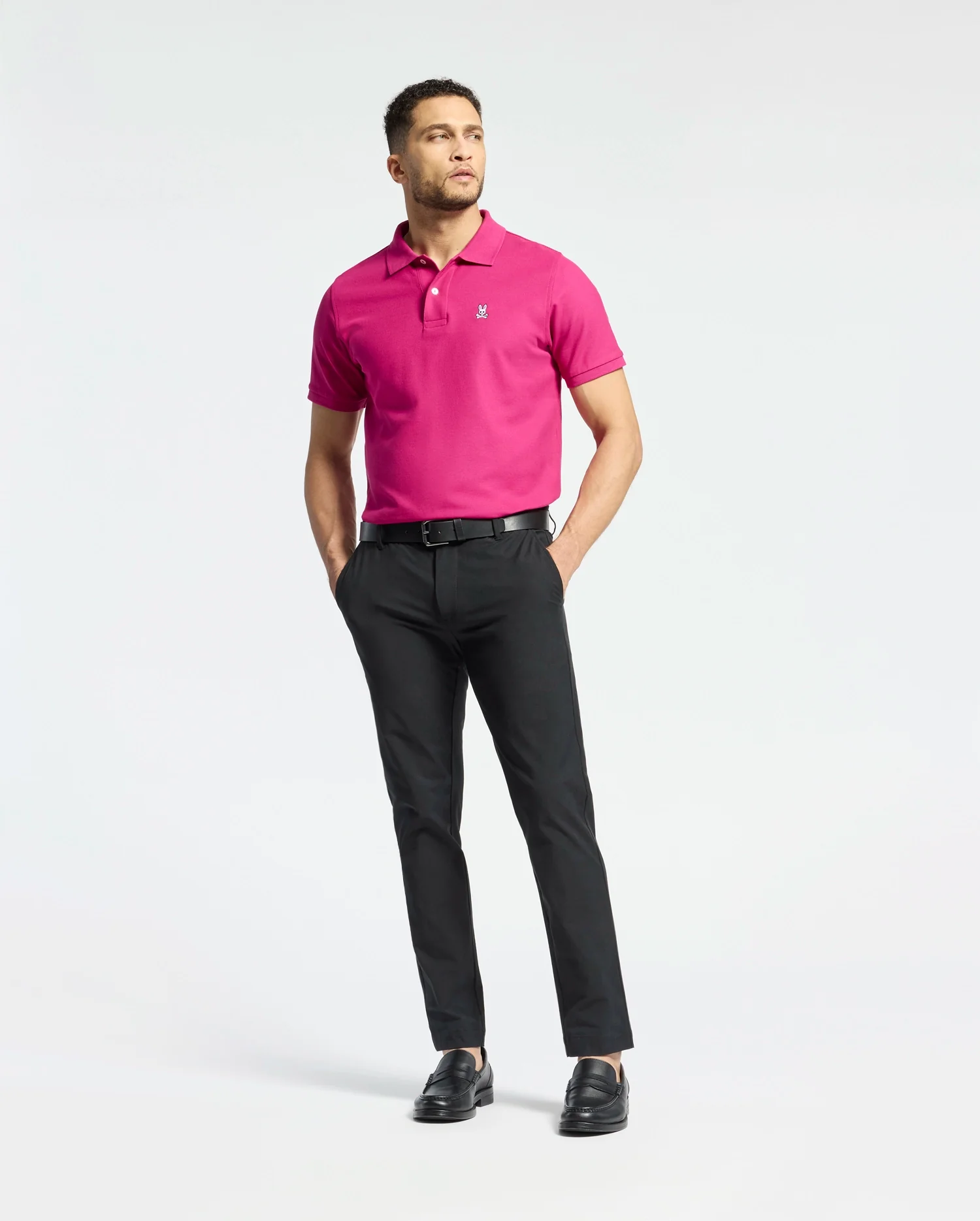 MENS CLASSIC PIQUE POLO SHIRT - B6K001CRPC - Image 7